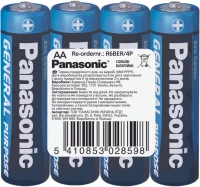 Батарейка PANASONIC АА R06 (5410853028598)