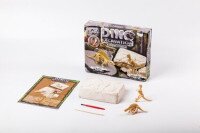 Набір для проведення розкопок &quot;Dino excavation&quot; динозаврики укр. 7513 DEX-01-04,05,06 (2000902339039)  Фото №1