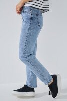 Джинсы Mom Fit женские 3940 baza 36 Синий (200099030305114D)  Фото №1