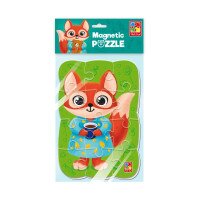 Пазли м&#039;які магнітні &quot;Лисиця&quot; Vladi Toys VT3205-92 (4820234763269)