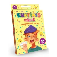 Настольная игра &quot;Emotions Mimik&quot; укр DANKO TOYS (EM-01-01U) (2000903367789)