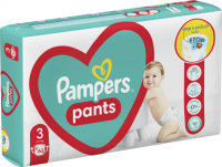 Подгузники-трусики PAMPERS Pants Midi (6-11кг) Джамбо 62 (8006540069233)  Фото №0