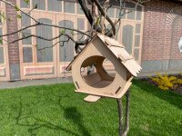 Кормушка для птиц Woodis 23х21х19 см Г-01 (2000989669425)  Фото №2