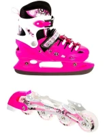 Ролики-коньки Scale Sport 34-37 Розовый (2000903106005)
