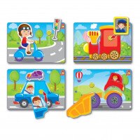 Вжик-вжик Липучки &quot;Машинки&quot; Vladi Toys VT1302-21 (4820195058916)  Фото №0