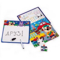 Гра настільна &quot;Набір 4в1 Транспорт&quot; Vladi Toys VT2002-06 (4820234763665)  Фото №1