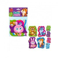 Пазлы макси &quot;Лесные звери&quot; Vladi Toys VT1722-22 Разноцветный (482023476764570)  Фото №0