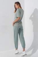 Футболка жіноча On me OnMe-01 baza S Оливковий (2000989479772A)  Фото №2