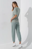 Футболка женская On me OnMe-01 baza S Оливковый (2000989479772A)  Фото №2