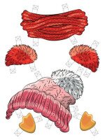 Книга Объемные аппликации. Зверюшки-модники Ранок КН1505003У (9789667506148)  Фото №2