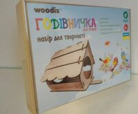 Кормушка для птиц Woodis 23х21х19 см Г-01 (2000989669425)  Фото №5