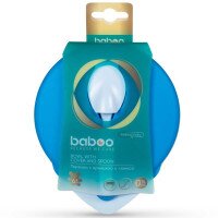 Мисочка BABOO 9-029 від 6 місяців з кришкою та ложечкою Синя (5057778090295)  Фото №2