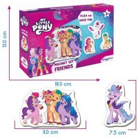 Набор магнитов My Little Pony Дружба ME 5031-21 (4820215154567)  Фото №0