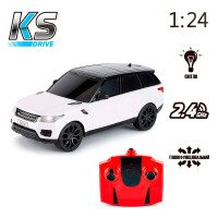 Автомобиль KS DRIVE на р/у – LAND ROVER RANGE ROVER SPORT 1:24, 2.4Ghz 124GRRW Белый (6900007277853)  Фото №6