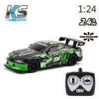 Автомобиль KS DRIVE на р/у – ROAD REBELS (1:24, 2.4 ГГц (Ghz), зеленый) 18599OB Разноцветный (6900007409292)  Фото №5