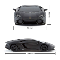 Автомобиль LAMBORGHINI AVENTADOR LP 700-4 KS Drive 124GLBB Черный  Фото №3
