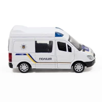 Автомодель Mercedes-Benz Sprinter Полиция TechnoDrive 250294 Белый (6900007324113)  Фото №6