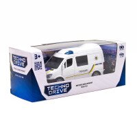 Автомодель Mercedes-Benz Sprinter Поліція TechnoDrive 250294 Білий (6900007324113)  Фото №1