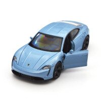 Автомодель Porsche Taycan Turbo S TechnoDrive 250335U Синий (4895065079421)  Фото №5