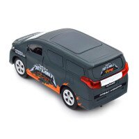 Автомодель &quot;Шевроны Героев&quot; Toyota Alphard &quot;Отряд бабочек&quot; TechnoDrive KM6011 Темно-серый (6974465201842)  Фото №7