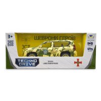 Автомодель &quot;Шевроны Героев&quot; Toyota Land Cruiser Prado &quot;Птицы Мадьяра&quot; TechnoDrive 250363M Разноцветный (6900007419710)  Фото №3