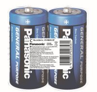 Батарейка PANASONIC R14 1х2шт (5410853028581)