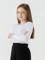 Блуза для дівчинки Perix 5013 140 см Білий (2000990479839D)(SC)  Фото №0