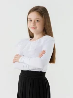 Блуза для девочки Perix 5013 140 см Белый (2000990479839D)(SC)  Фото №0