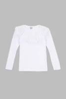 Блуза для девочки Perix 5013 140 см Белый (2000990479839D)(SC)  Фото №5