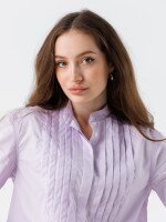 Блуза однотонна жіноча LAWA WTC02366 XS Ліловий  Фото №1