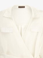 Купить Блуза однотонная женская GENUA G01101-0004 XS Молочный Артикул: 2000999539251 Миниатюра фотографии № 7