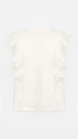 Блуза трикотажна для дівчинки Aura Style 861 116 см Молочний  Фото №1