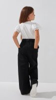 Блуза трикотажная для девочки Aura Style 863 116 см Молочный  Фото №4