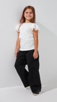Блуза трикотажная для девочки Aura Style 863 116 см Молочный  Фото №2