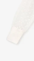 Блуза трикотажна для дівчинки Aura Style 865 116 см Молочний  Фото №1