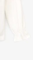 Блуза трикотажна для дівчинки Aura Style 870 122 см Молочний  Фото №1