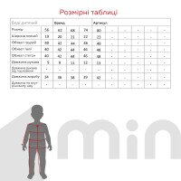 Боди детский Patsan 1132 56 см Серый (2000990587145D)  Фото №5