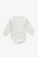 Боди на запах для малышей Baby Life 907 56 см Серый  Фото №0