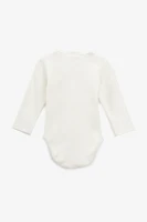 Боді на запах для малюків Baby Life P-907 68 см Молочний  Фото №4