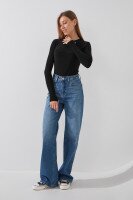 Боди однотонный женский LAWA WBC02452 XS Черный  Фото №0