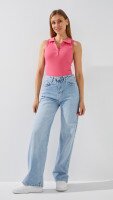 Боди однотонный женский Poncik 25106 S Малиновый  Фото №1