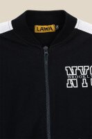 Бомбер з принтом для хлопчика LAWA P-BB02313 128 см Темно-синій  Фото №0