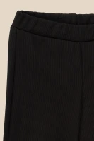 Штани кльош однотонні для дівчинки LAWA GBC02317 128 см Чорний  Фото №5