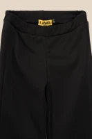 Штани кльош однотонні для дівчинки LAWA GBC02317 128 см Чорний  Фото №8