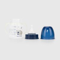 Бутылочка антиколиковая Canpol Babies 35/236_blu Easystart Sleepy Koala с широким отверстием 120 мл Голубой (2000990204127)  Фото №1