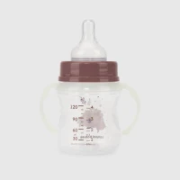 Пляшка антиколікова Canpol Babies 35/236_pin Easystart Sleepy Koala з широким отвором 120 мл Рожевий (2000990204158)  Фото №3