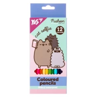 Олівці кольорові &quot;Pusheen&quot; YES 290761 12 кольорів Різнокольоровий