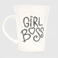 Чашка в подарунковій упаковці 1699 Чашка 360 мл Girl boss тю Різнокольоровий (2000990247278)  Фото №0