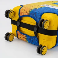 Чохол для валізи Coverbag Pantone S Жовто- блакитний (2000903267218A)  Фото №3