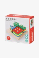 Деревянная игрушка Геометрика JHTOY-505 Разноцветный  Фото №2